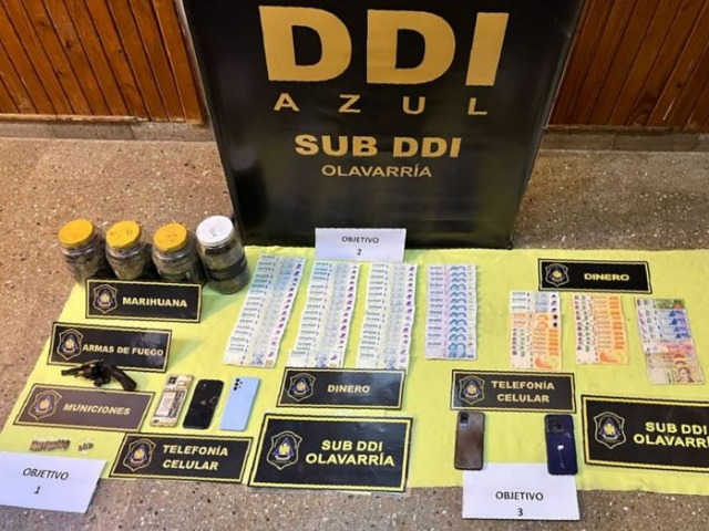 Allanamientos y un detenido por un robo calificado